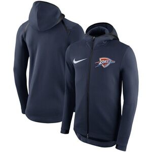 NWOT Oklahoma City Thunder Nike Showtime Therma Flex Full Zip Hoodie